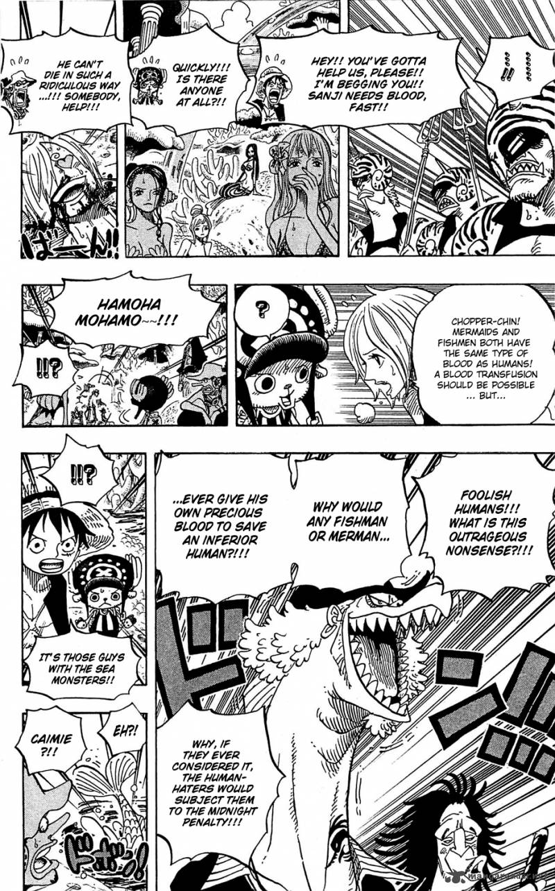 One Piece Chapter 609 page 11 - Chapter 609: Adventure on Fish-Man Island