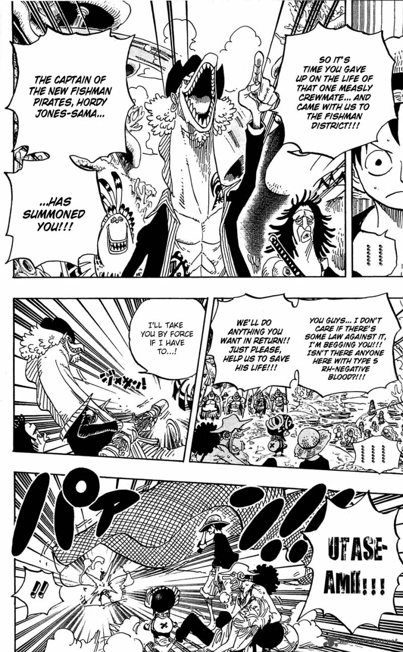 One Piece Chapter 609 page 13 - Chapter 609: Adventure on Fish-Man Island