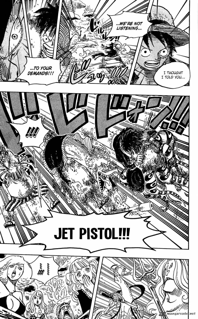 One Piece Chapter 609 page 14 - Chapter 609: Adventure on Fish-Man Island