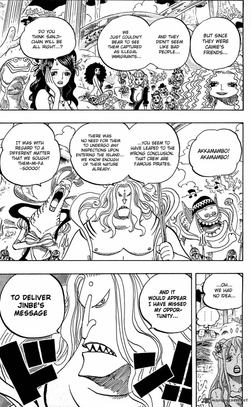 One Piece Chapter 609 page 18 - Chapter 609: Adventure on Fish-Man Island