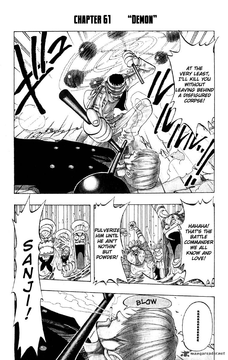 One Piece Chapter 61 page 1 - Chapter 61: The Demon