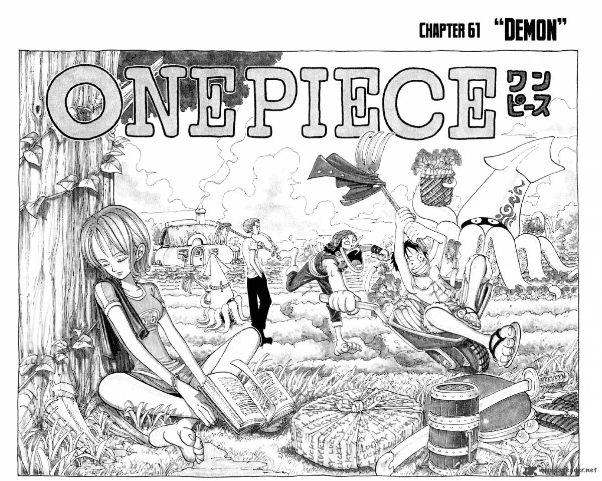 One Piece Chapter 61 page 3 - Chapter 61: The Demon