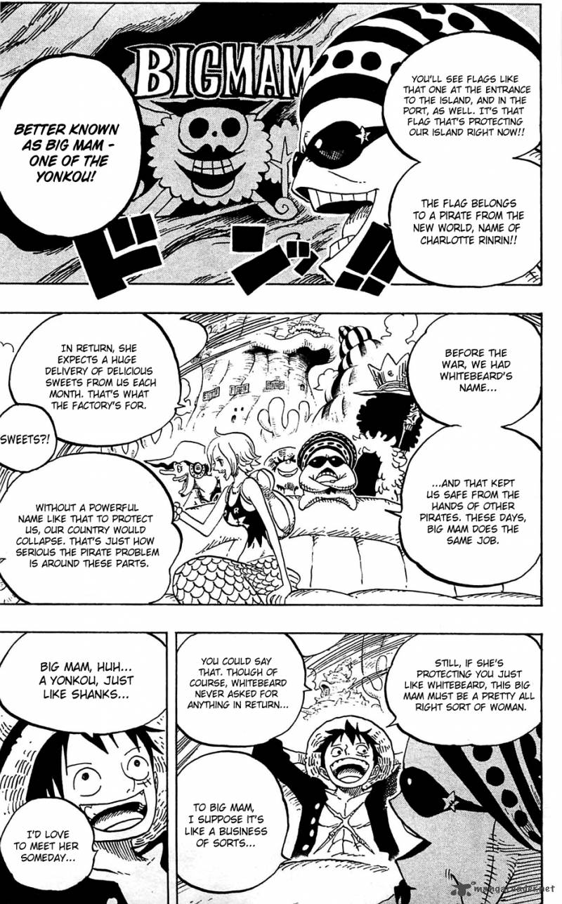 One Piece Chapter 610 page 13 - Chapter 610: Madam Shyarly, Fortune-Teller