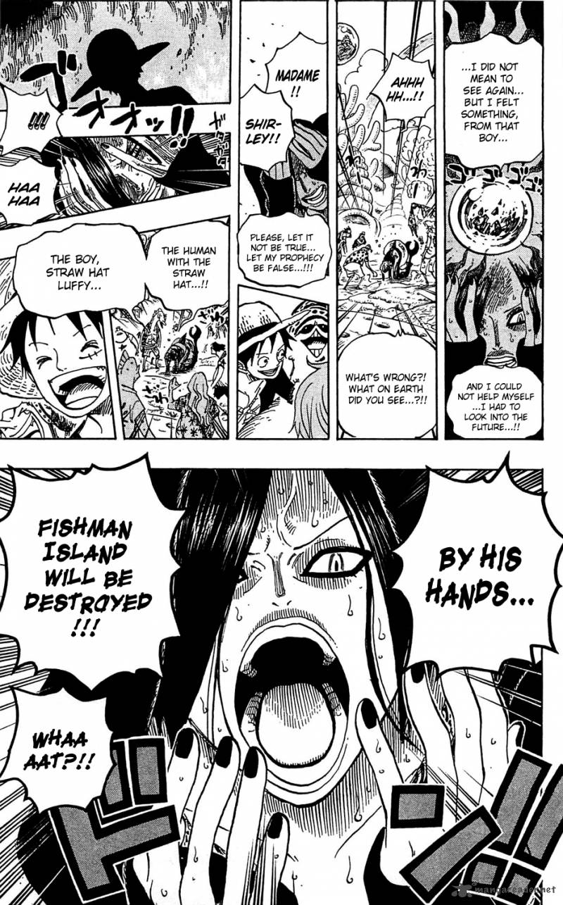 One Piece Chapter 610 page 15 - Chapter 610: Madam Shyarly, Fortune-Teller