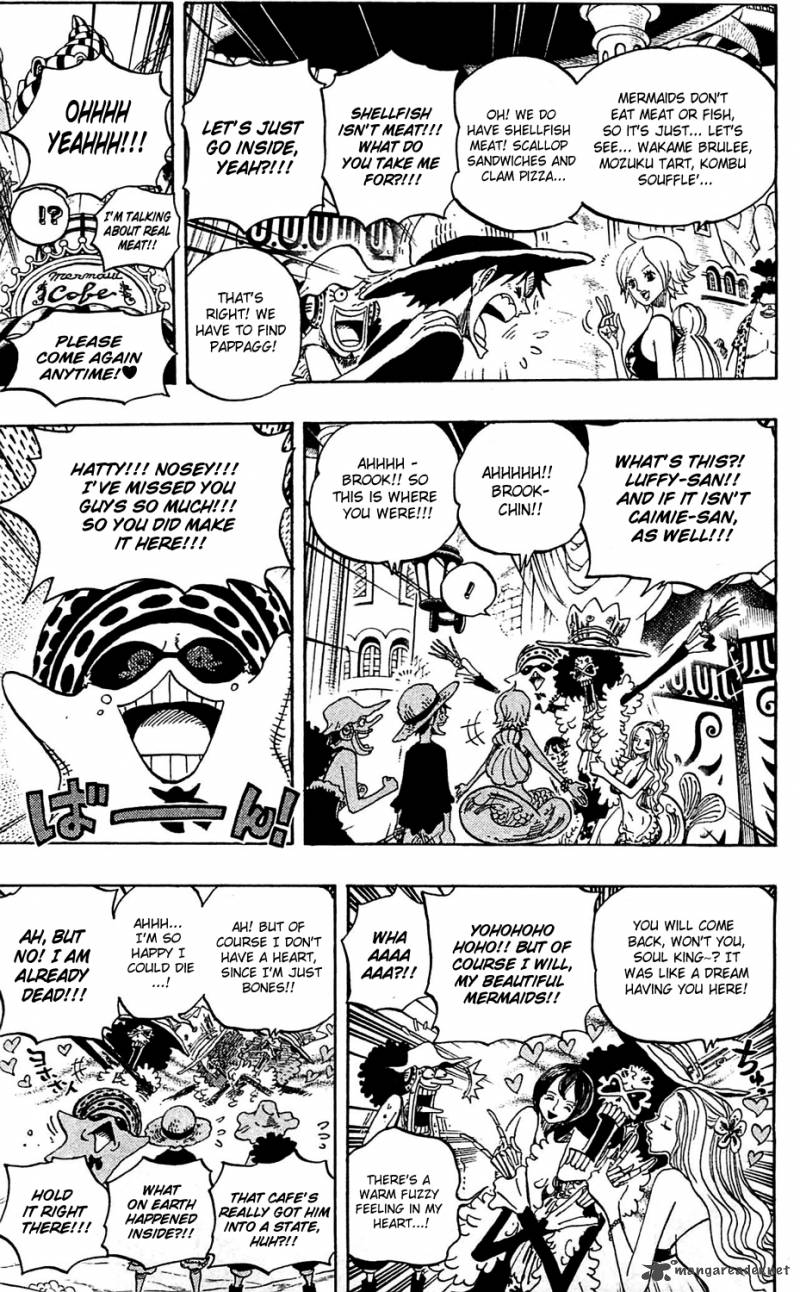 One Piece Chapter 610 page 9 - Chapter 610: Madam Shyarly, Fortune-Teller