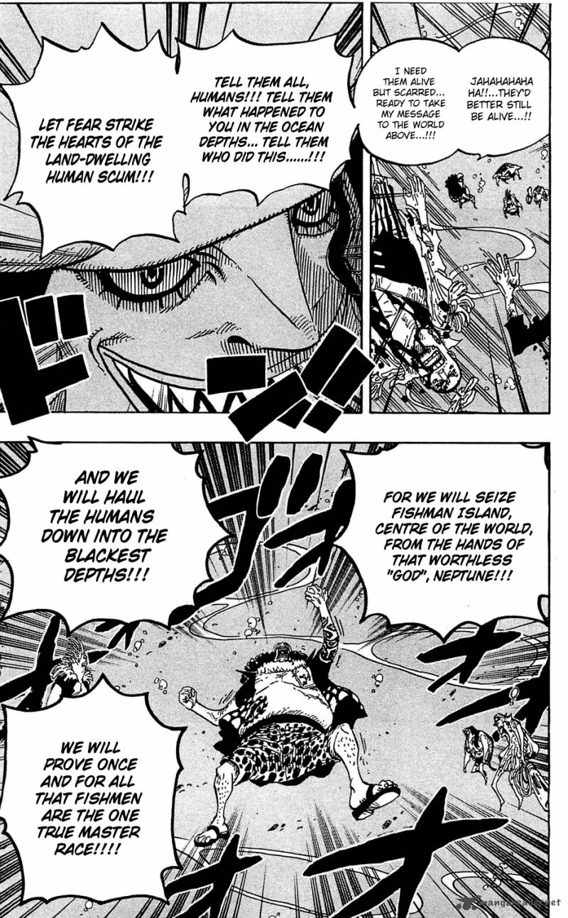 One Piece Chapter 611 page 16 - Chapter 611: Hody Jones