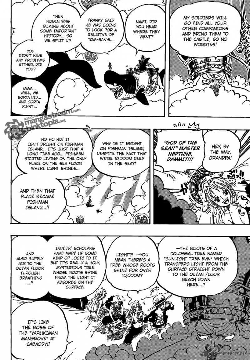 One Piece Chapter 612 page 10 - Chapter 612: Taken by the Shark They Saved
