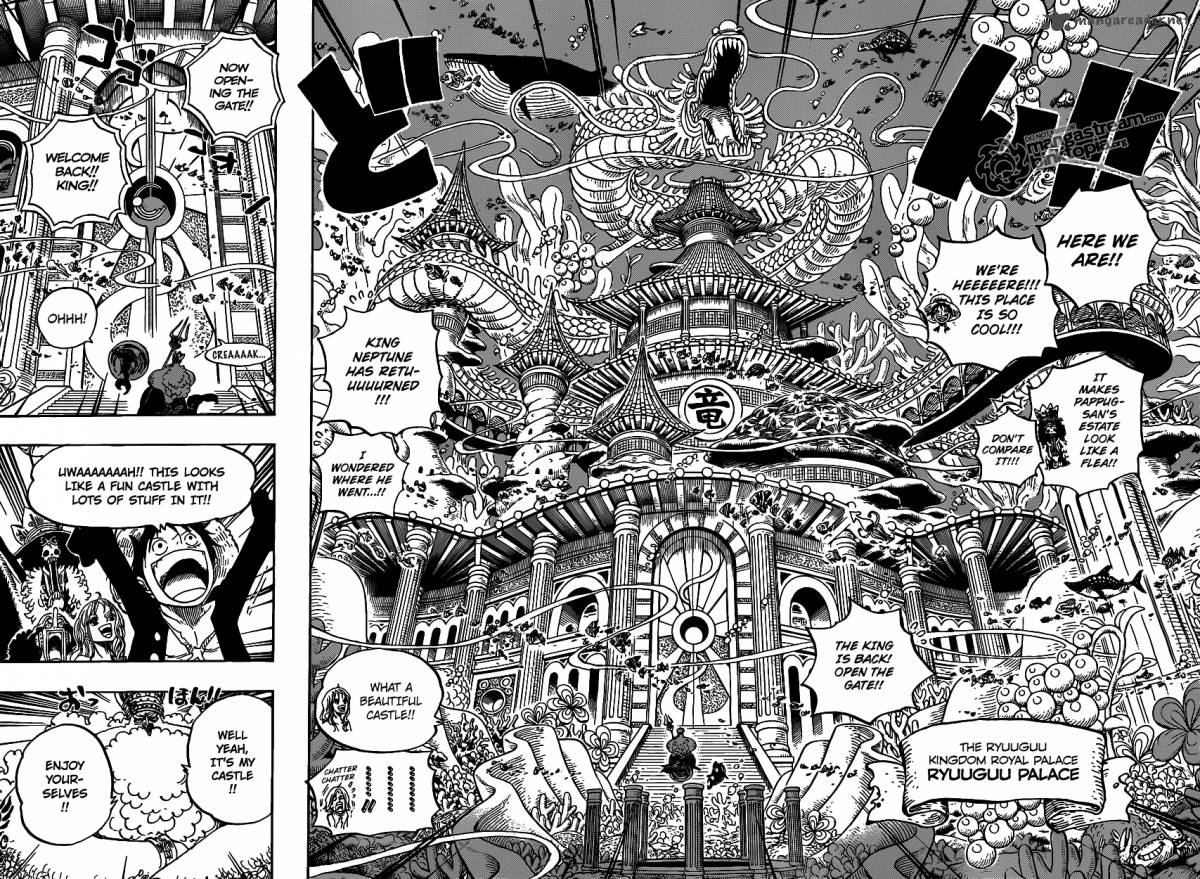 One Piece Chapter 612 page 12 - Chapter 612: Taken by the Shark They Saved