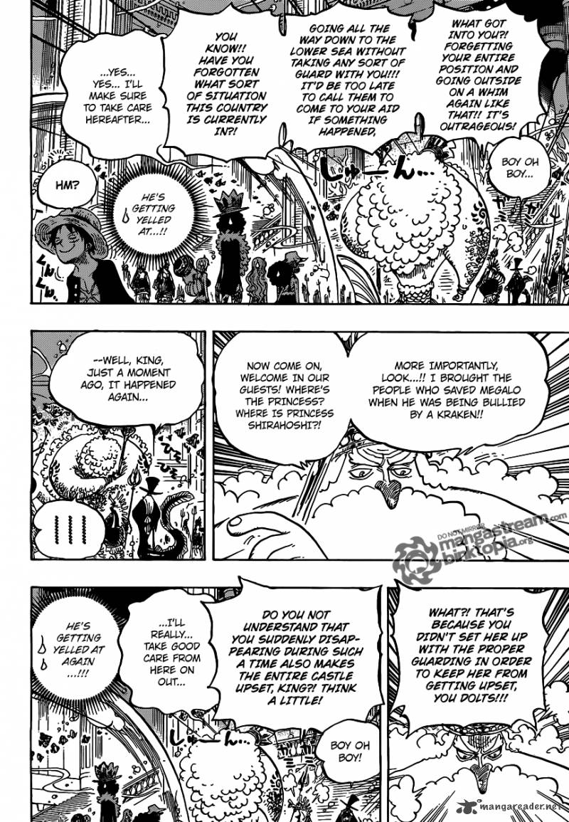 One Piece Chapter 612 page 13 - Chapter 612: Taken by the Shark They Saved