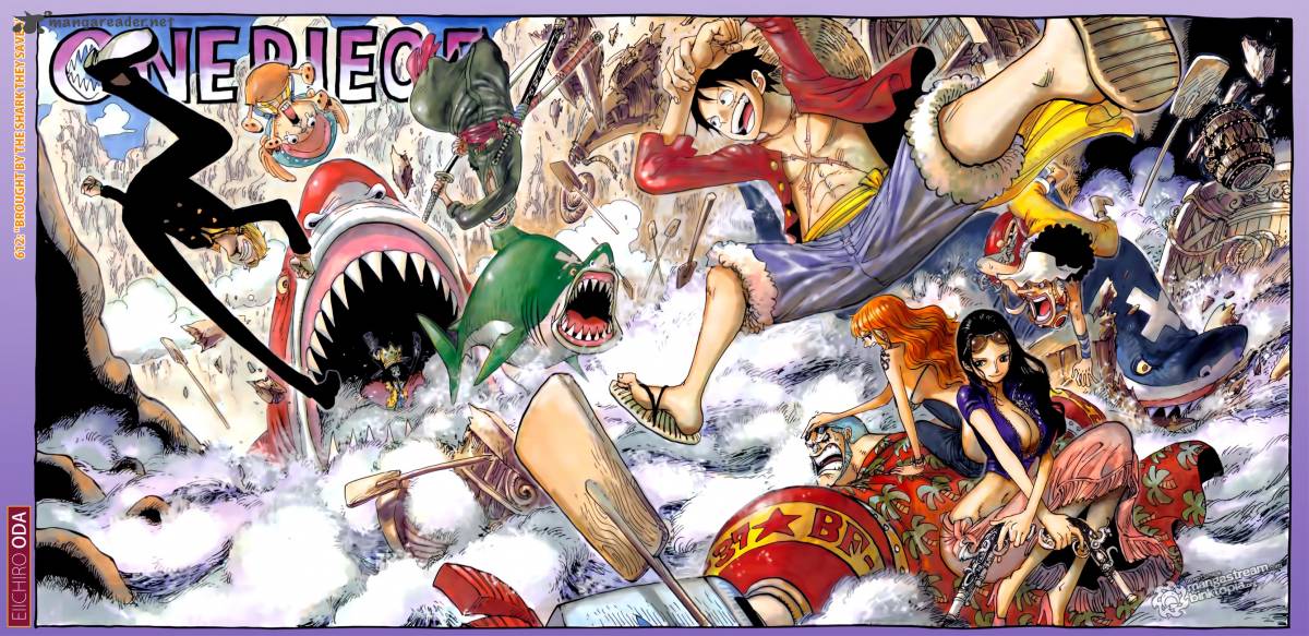 One Piece Chapter 612 page 2 - Chapter 612: Taken by the Shark They Saved