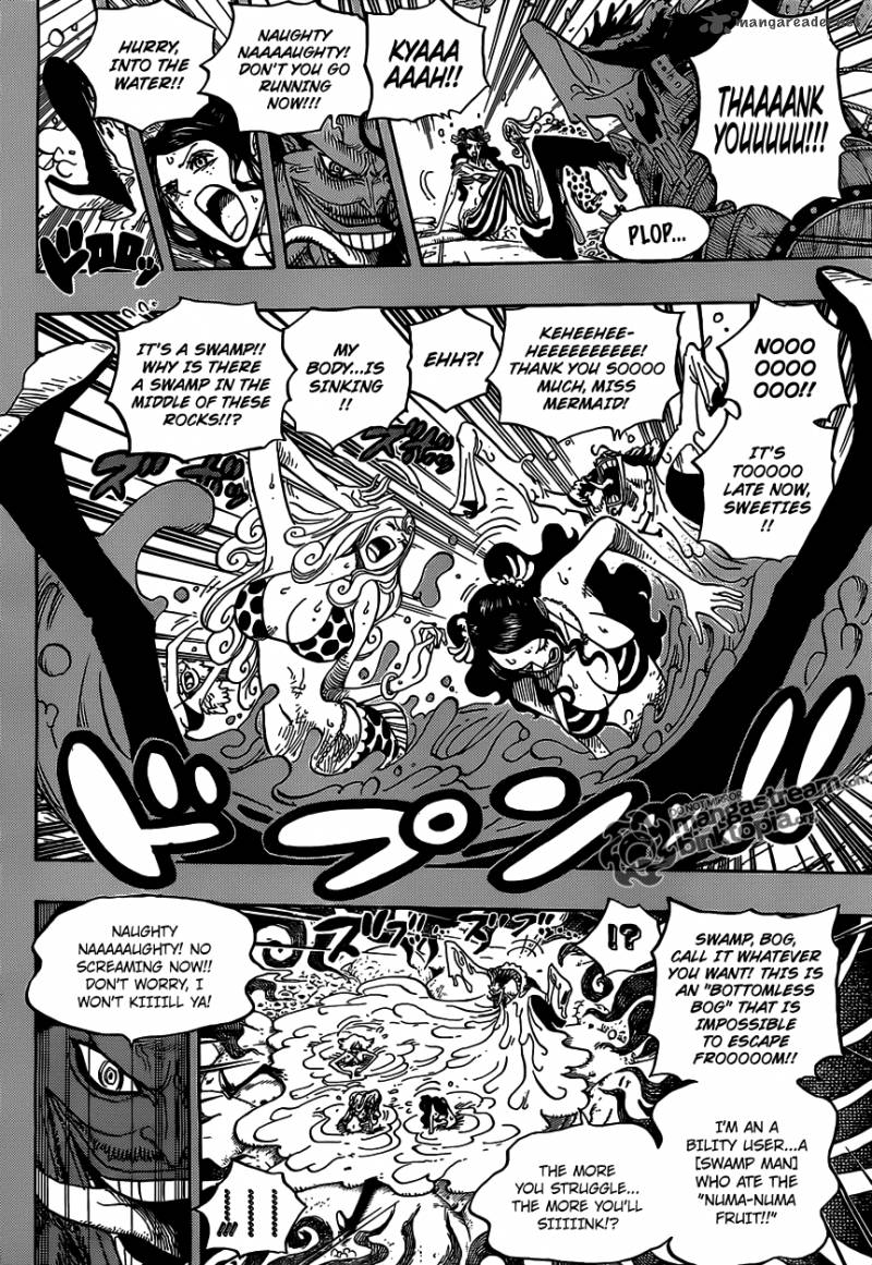 One Piece Chapter 612 page 4 - Chapter 612: Taken by the Shark They Saved