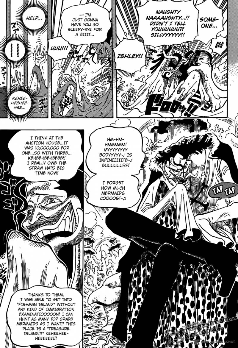 One Piece Chapter 612 page 5 - Chapter 612: Taken by the Shark They Saved