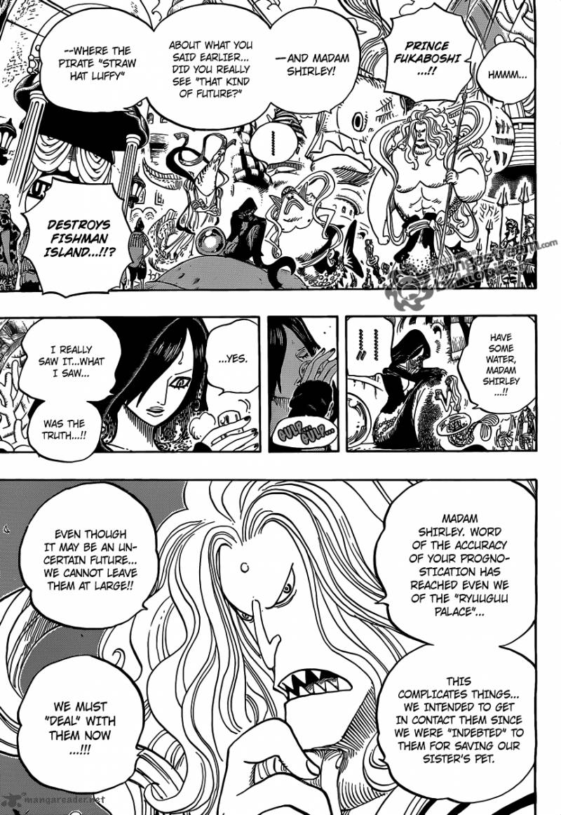 One Piece Chapter 612 page 7 - Chapter 612: Taken by the Shark They Saved