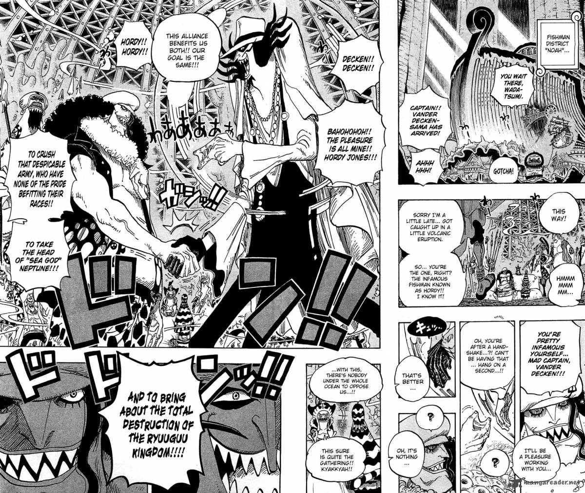 One Piece Chapter 613 page 16 - Chapter 613: The Mermaid Princess
in Hard-Shell Tower