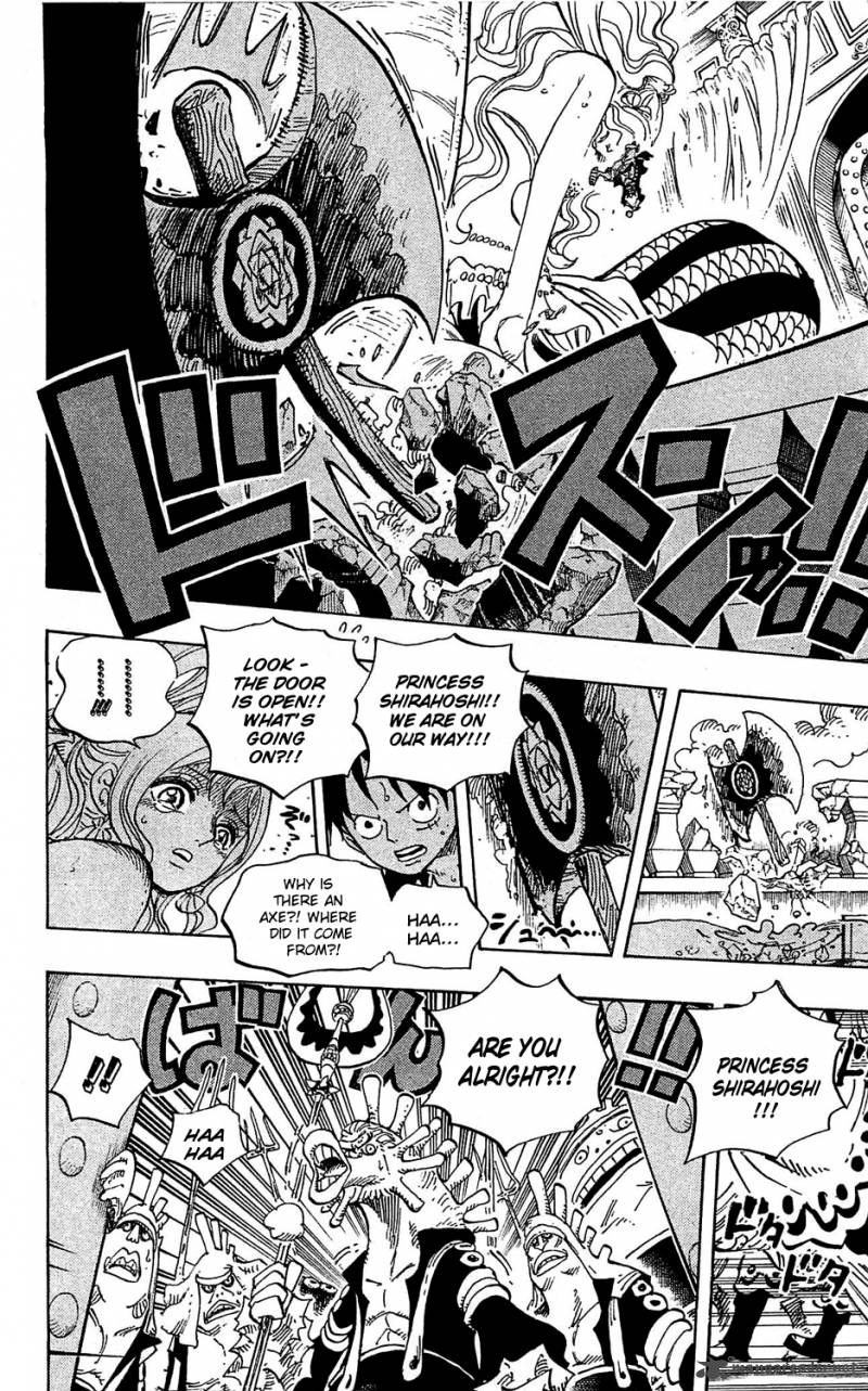 One Piece Chapter 613 page 6 - Chapter 613: The Mermaid Princess
in Hard-Shell Tower