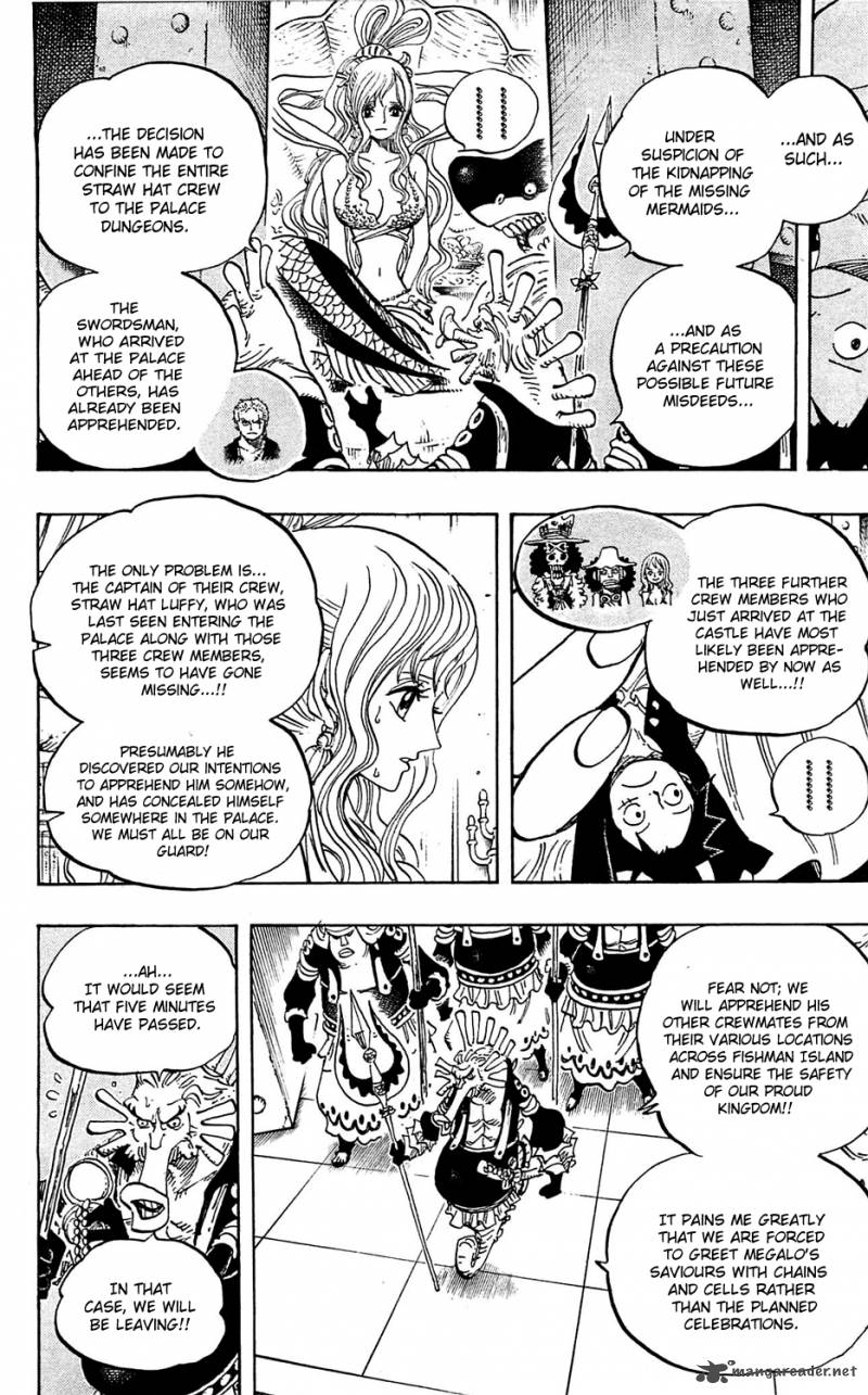One Piece Chapter 613 page 8 - Chapter 613: The Mermaid Princess
in Hard-Shell Tower