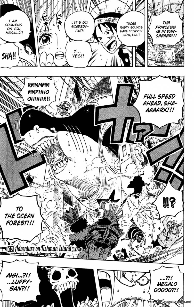 One Piece Chapter 614 page 16 - Chapter 614: What's Done is Done