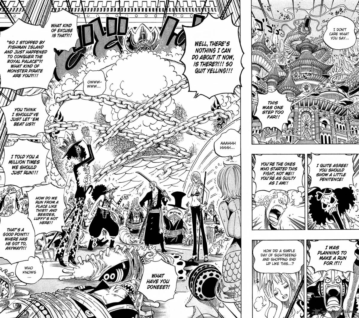 One Piece Chapter 614 page 2 - Chapter 614: What's Done is Done