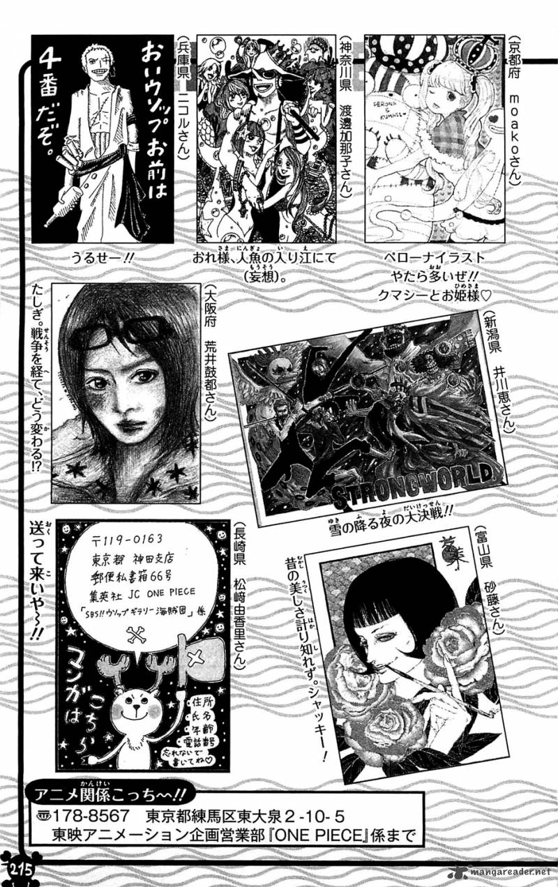 One Piece Chapter 614 page 20 - Chapter 614: What's Done is Done