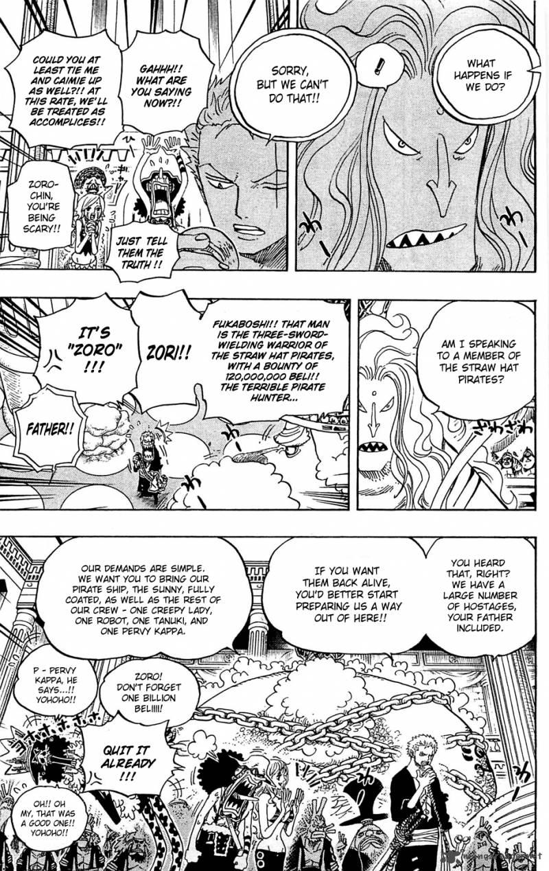 One Piece Chapter 614 page 6 - Chapter 614: What's Done is Done