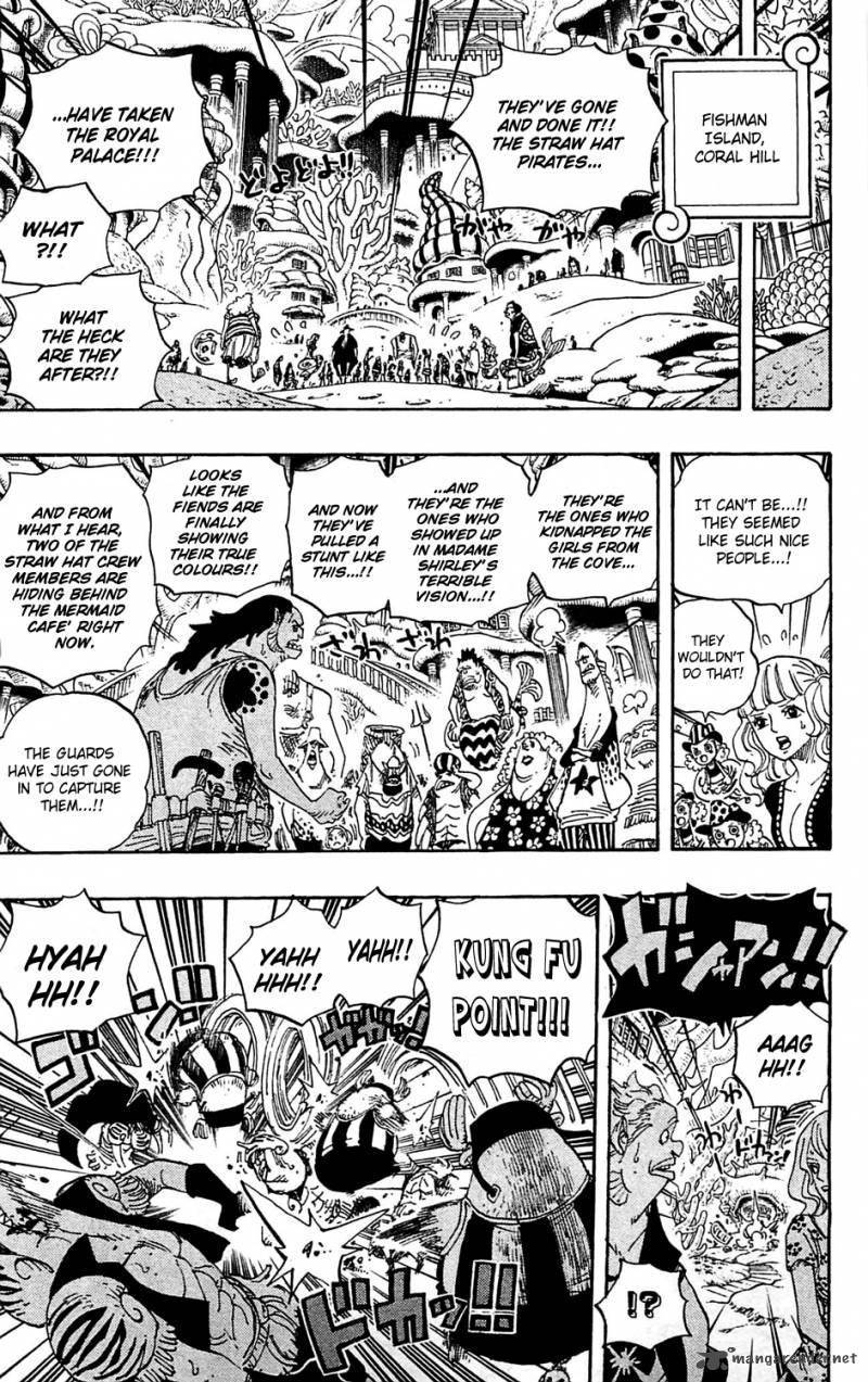 One Piece Chapter 614 page 8 - Chapter 614: What's Done is Done