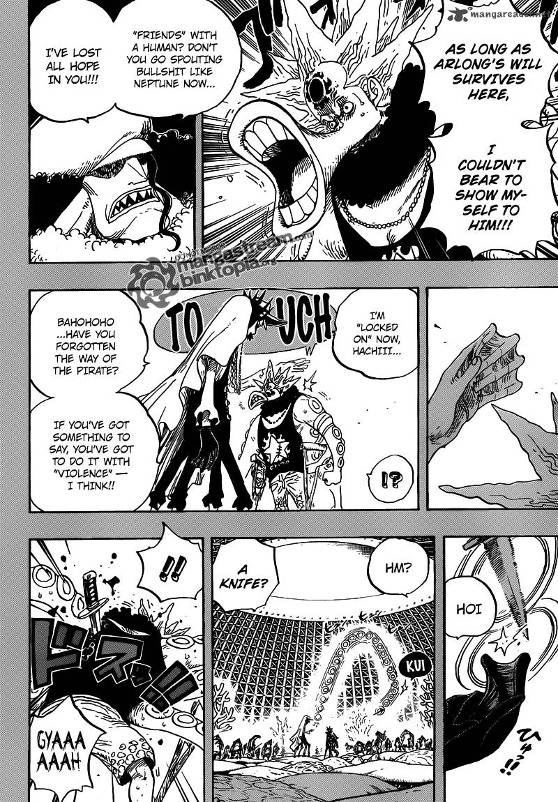 One Piece Chapter 615 page 10 - Chapter 615: Mato Mato Curse