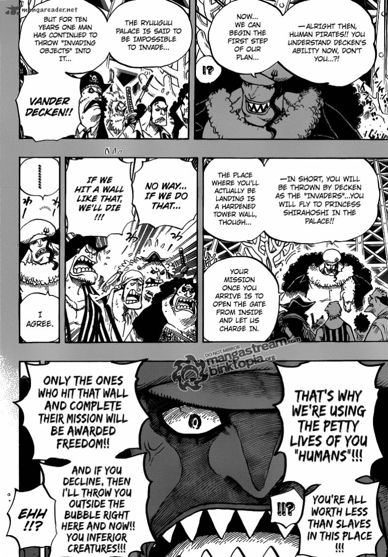 One Piece Chapter 615 page 14 - Chapter 615: Mato Mato Curse