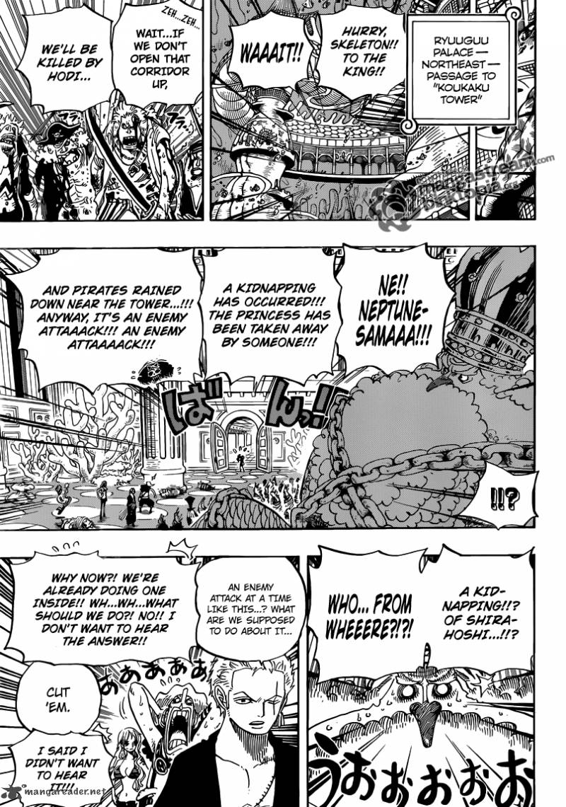 One Piece Chapter 615 page 15 - Chapter 615: Mato Mato Curse
