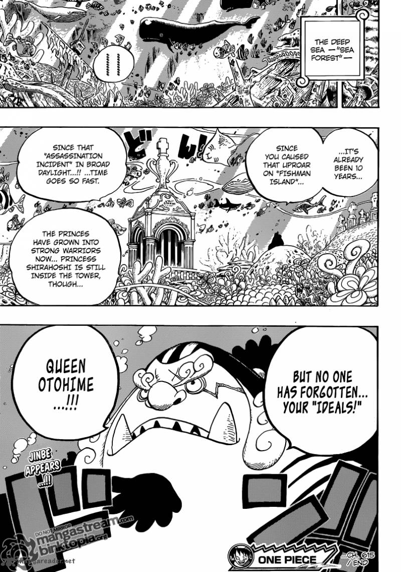 One Piece Chapter 615 page 17 - Chapter 615: Mato Mato Curse