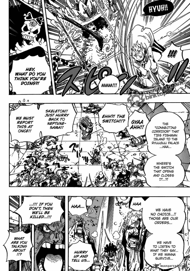 One Piece Chapter 615 page 4 - Chapter 615: Mato Mato Curse