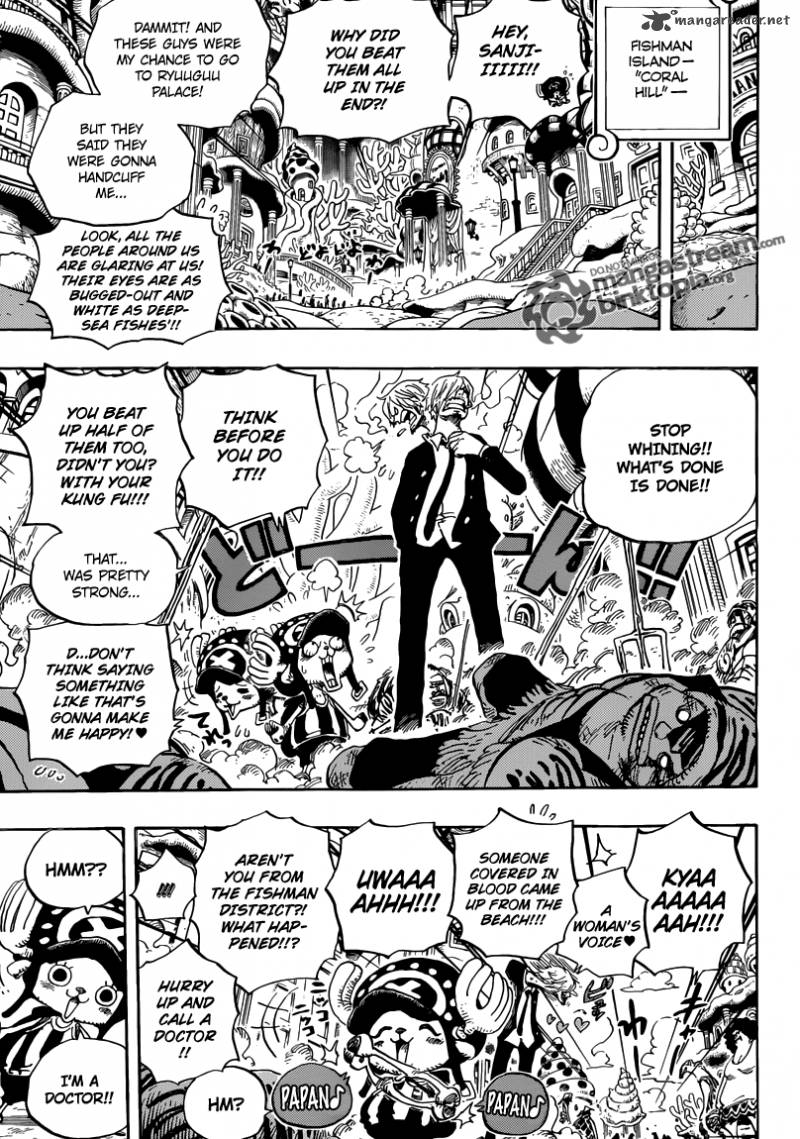 One Piece Chapter 615 page 5 - Chapter 615: Mato Mato Curse