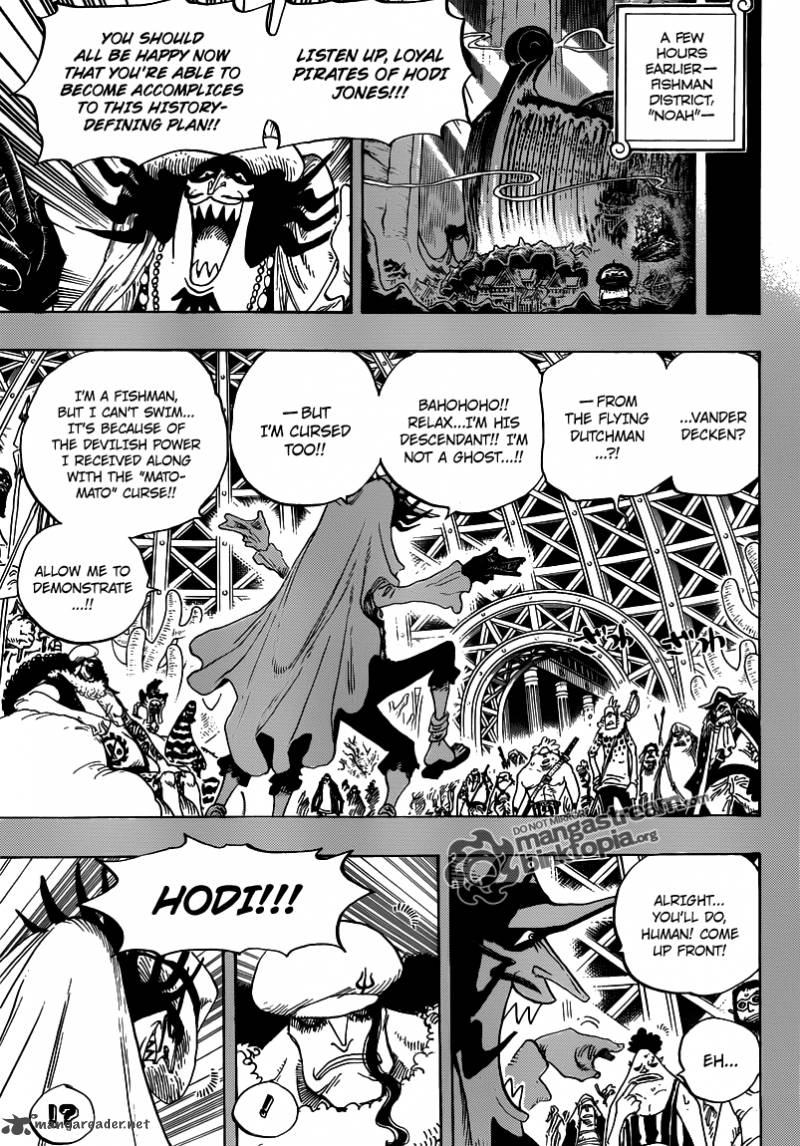 One Piece Chapter 615 page 7 - Chapter 615: Mato Mato Curse