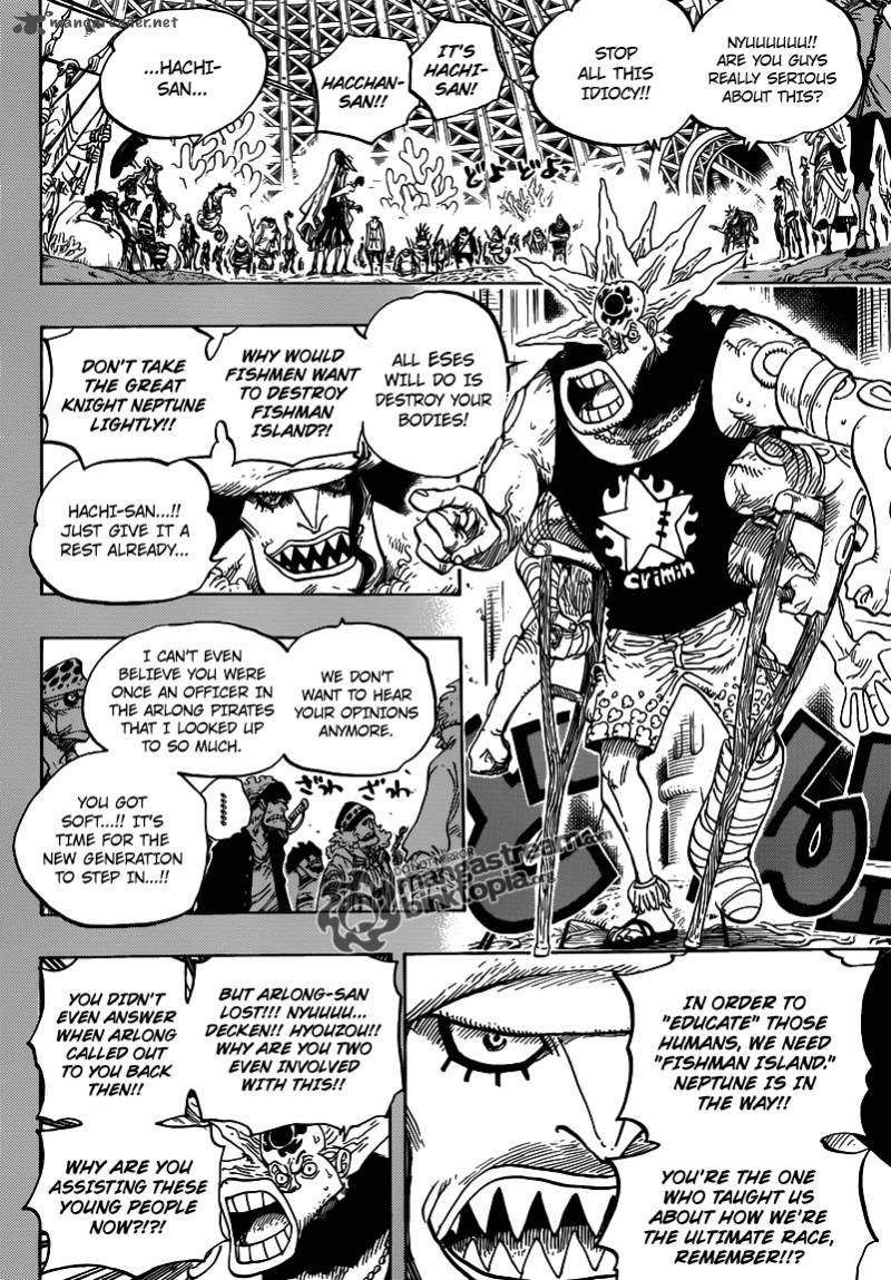 One Piece Chapter 615 page 8 - Chapter 615: Mato Mato Curse