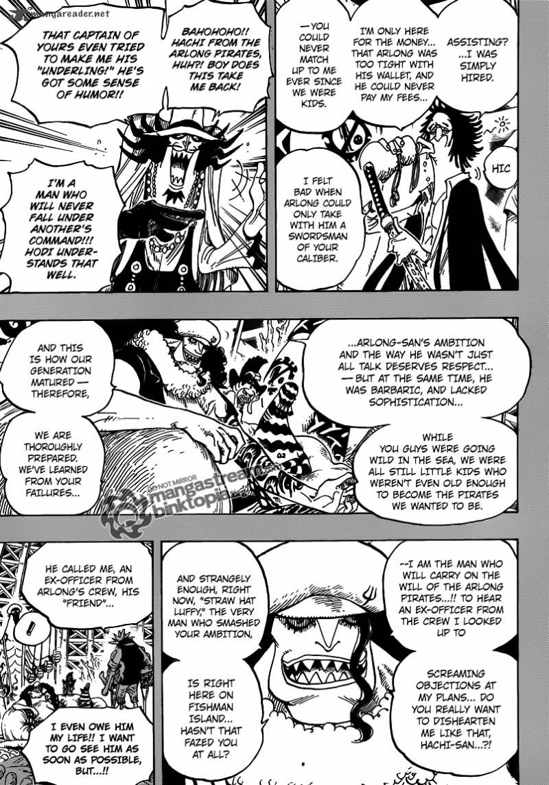 One Piece Chapter 615 page 9 - Chapter 615: Mato Mato Curse
