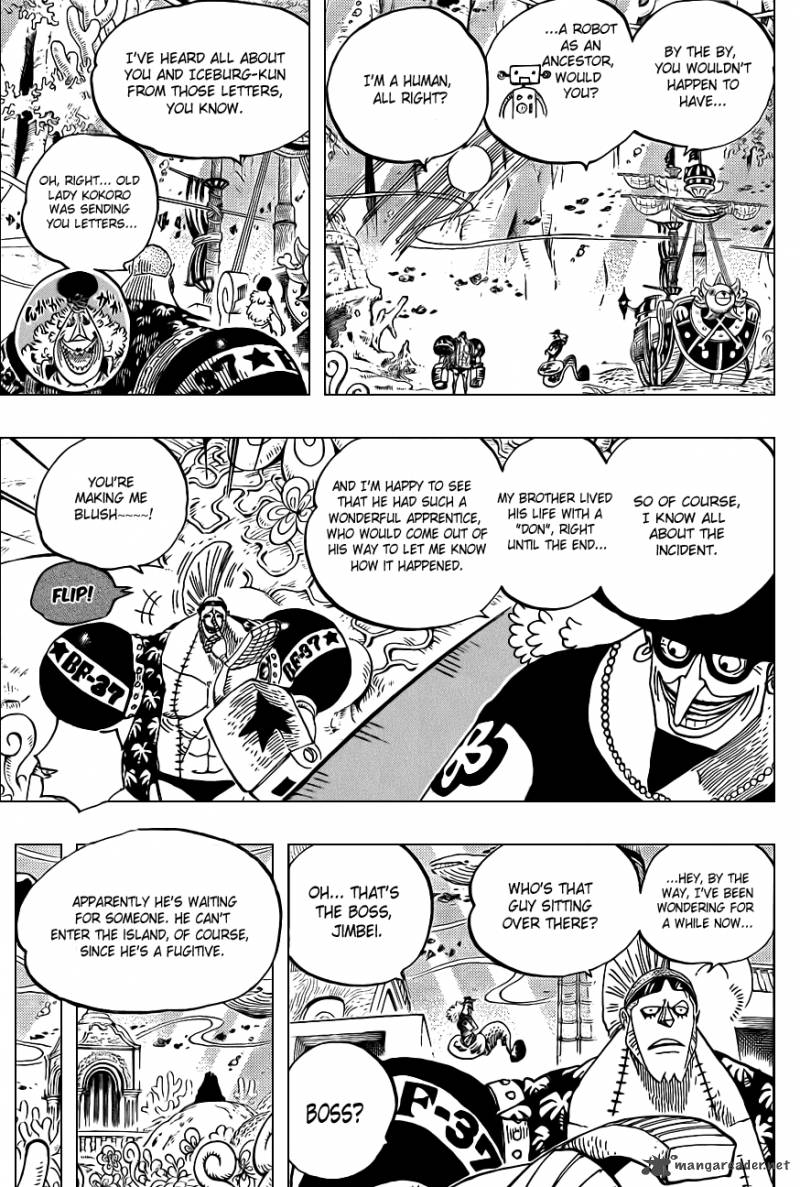 One Piece manga, chapter 616, page 12 of 19