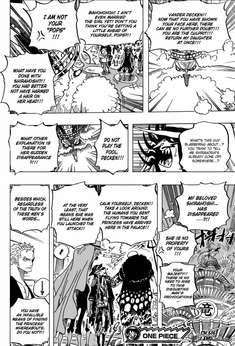One Piece manga, chapter 616, page 15 of 19