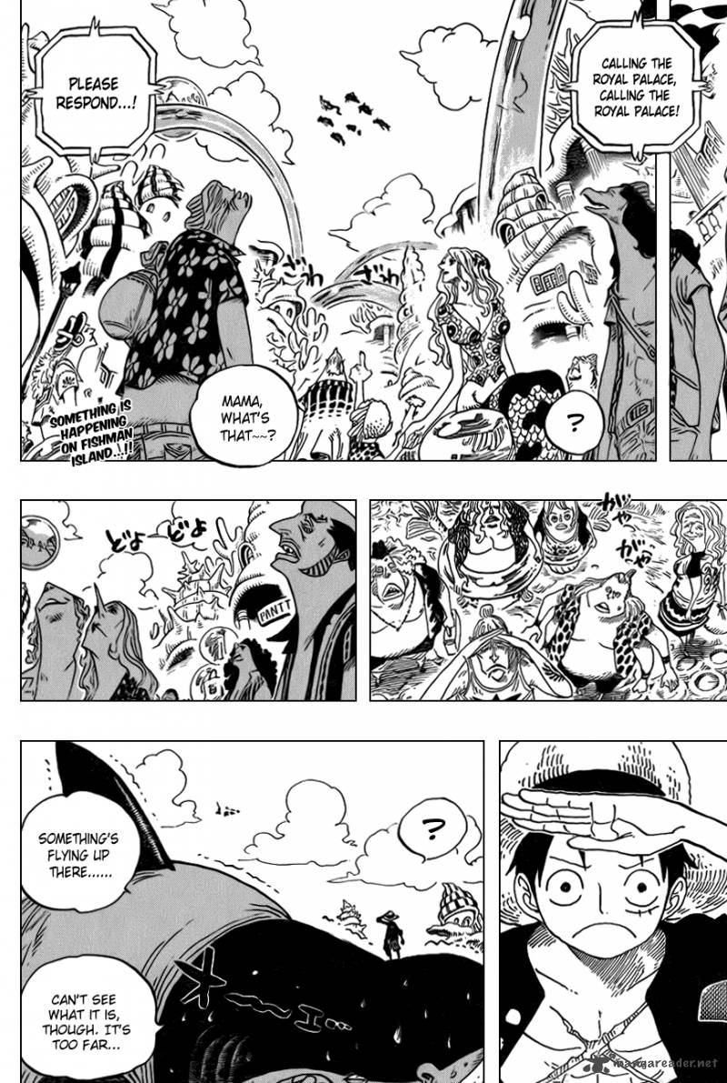 One Piece manga, chapter 616, page 3 of 19