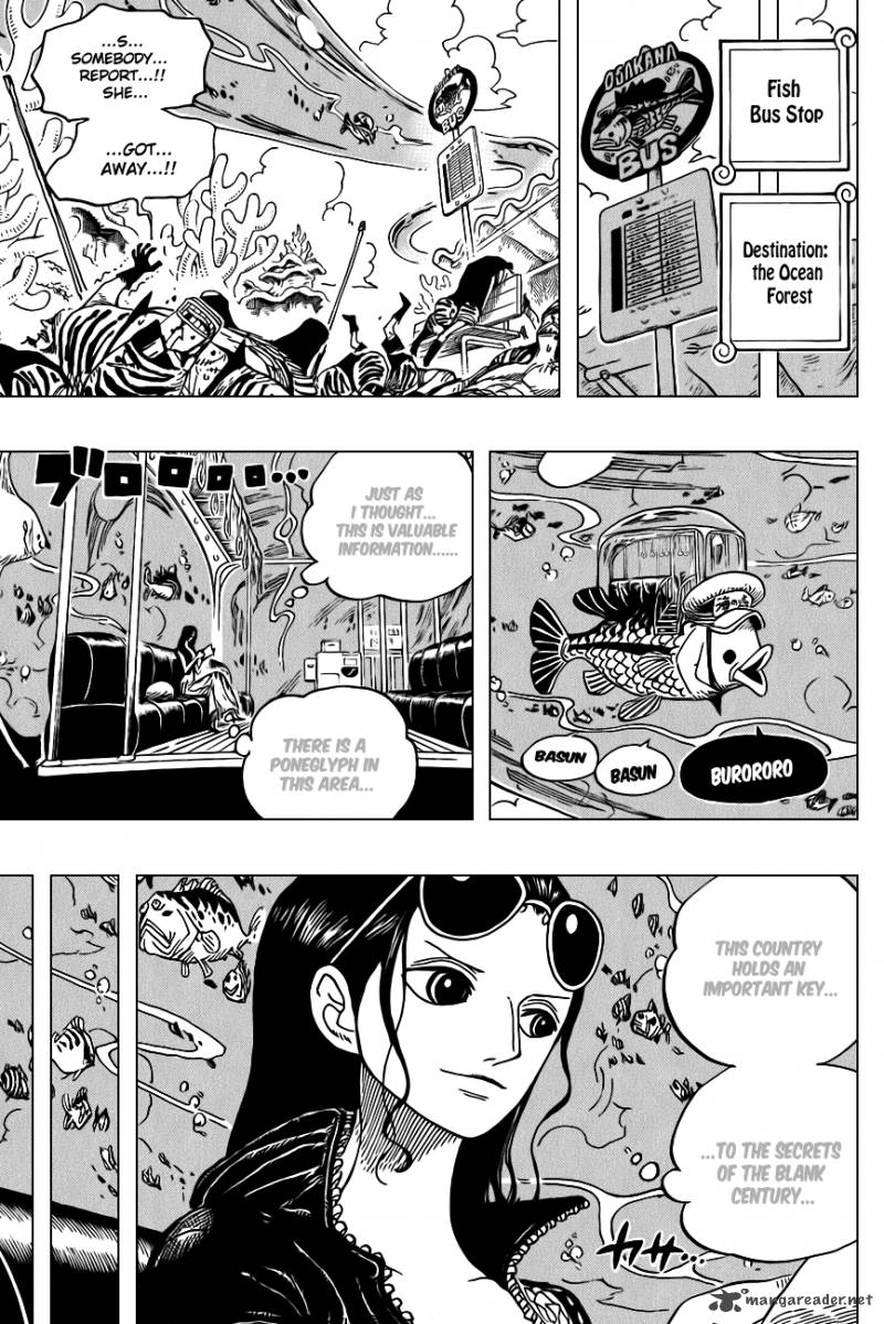 One Piece manga, chapter 616, page 7 of 19