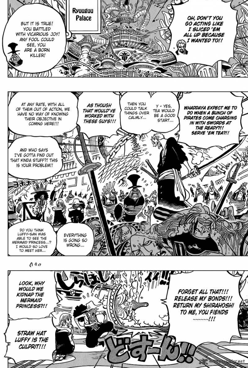 One Piece manga, chapter 616, page 8 of 19