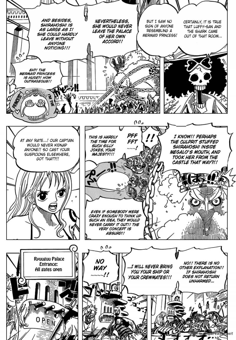 One Piece manga, chapter 616, page 9 of 19