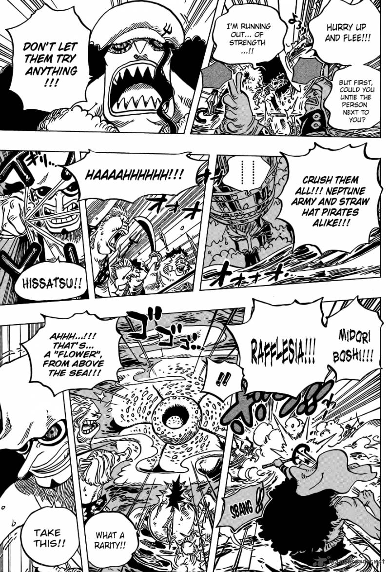 One Piece Chapter 617 page 11 - Chapter 617: Major Incident on Coral Hill