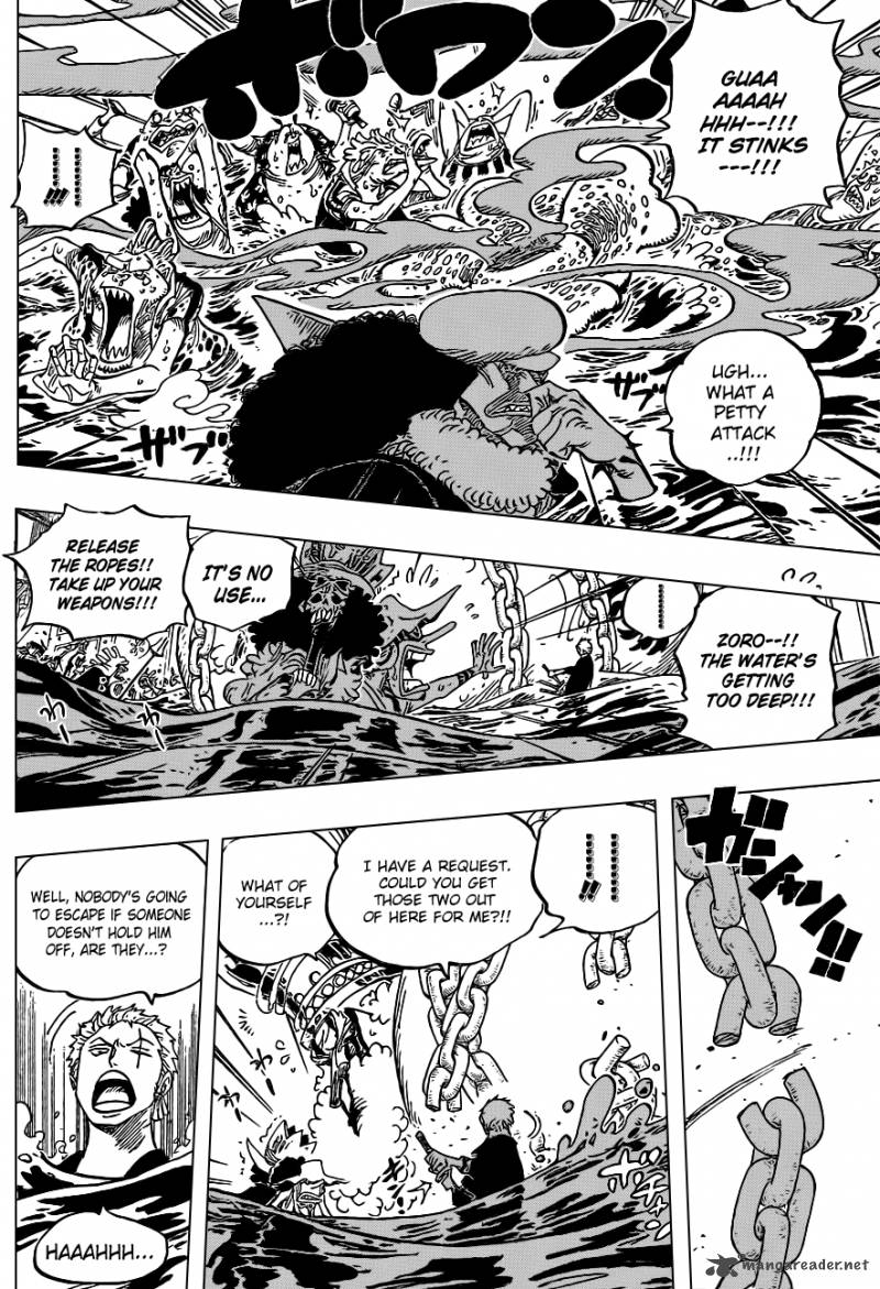 One Piece Chapter 617 page 12 - Chapter 617: Major Incident on Coral Hill