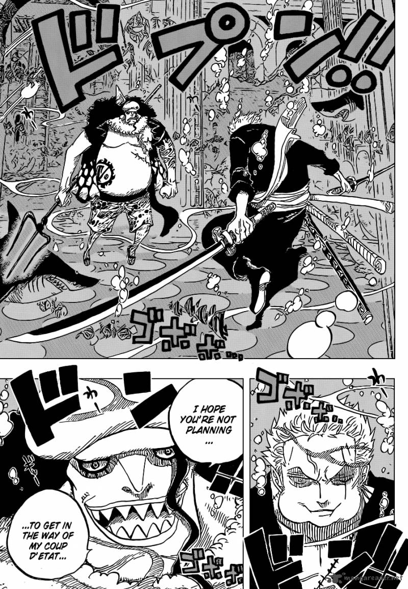 One Piece Chapter 617 page 13 - Chapter 617: Major Incident on Coral Hill