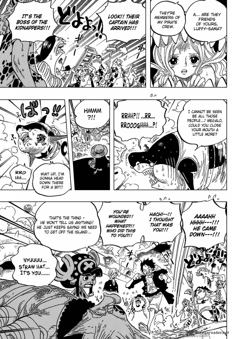 One Piece Chapter 617 page 15 - Chapter 617: Major Incident on Coral Hill