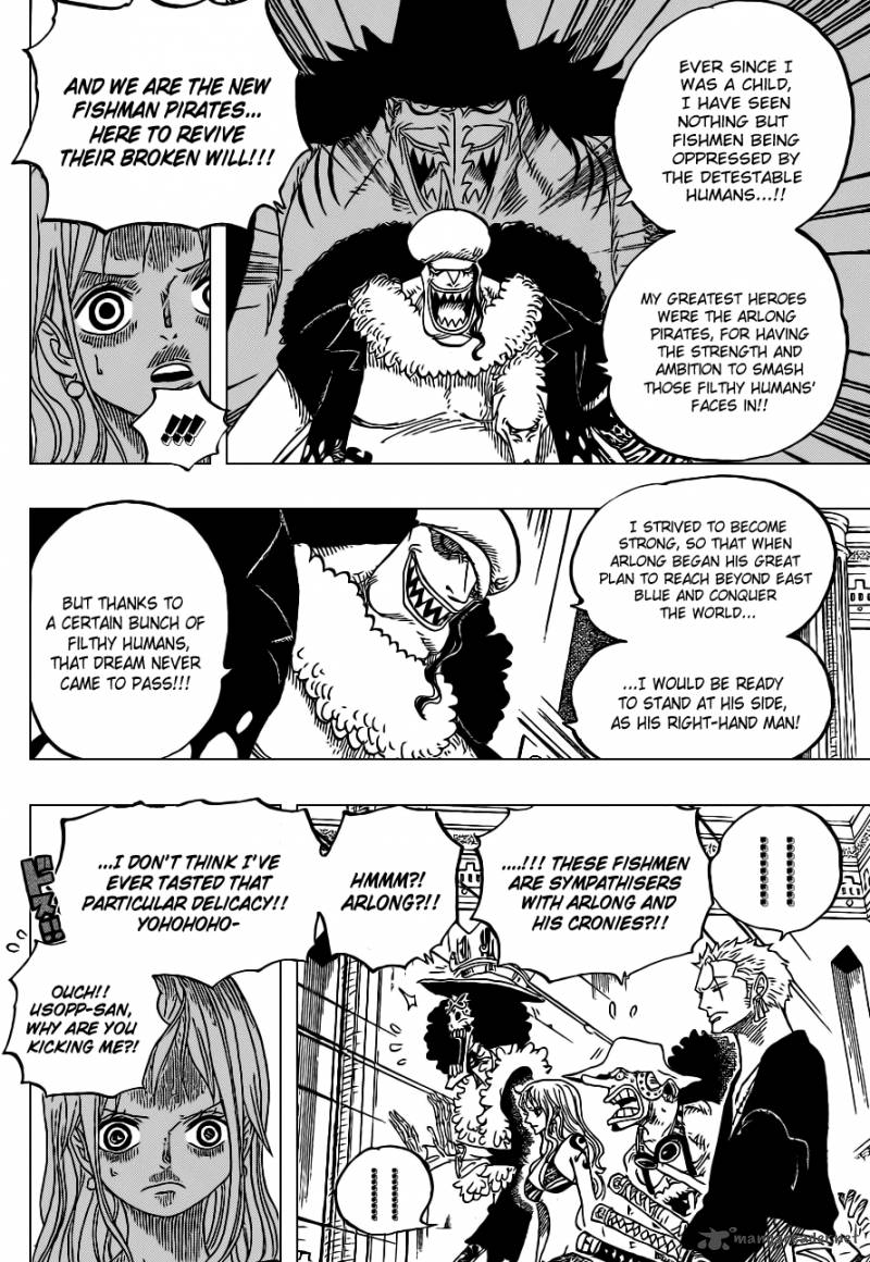 One Piece Chapter 617 page 4 - Chapter 617: Major Incident on Coral Hill