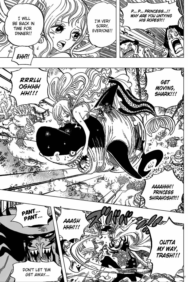 One Piece manga, chapter 618, page 14 of 21