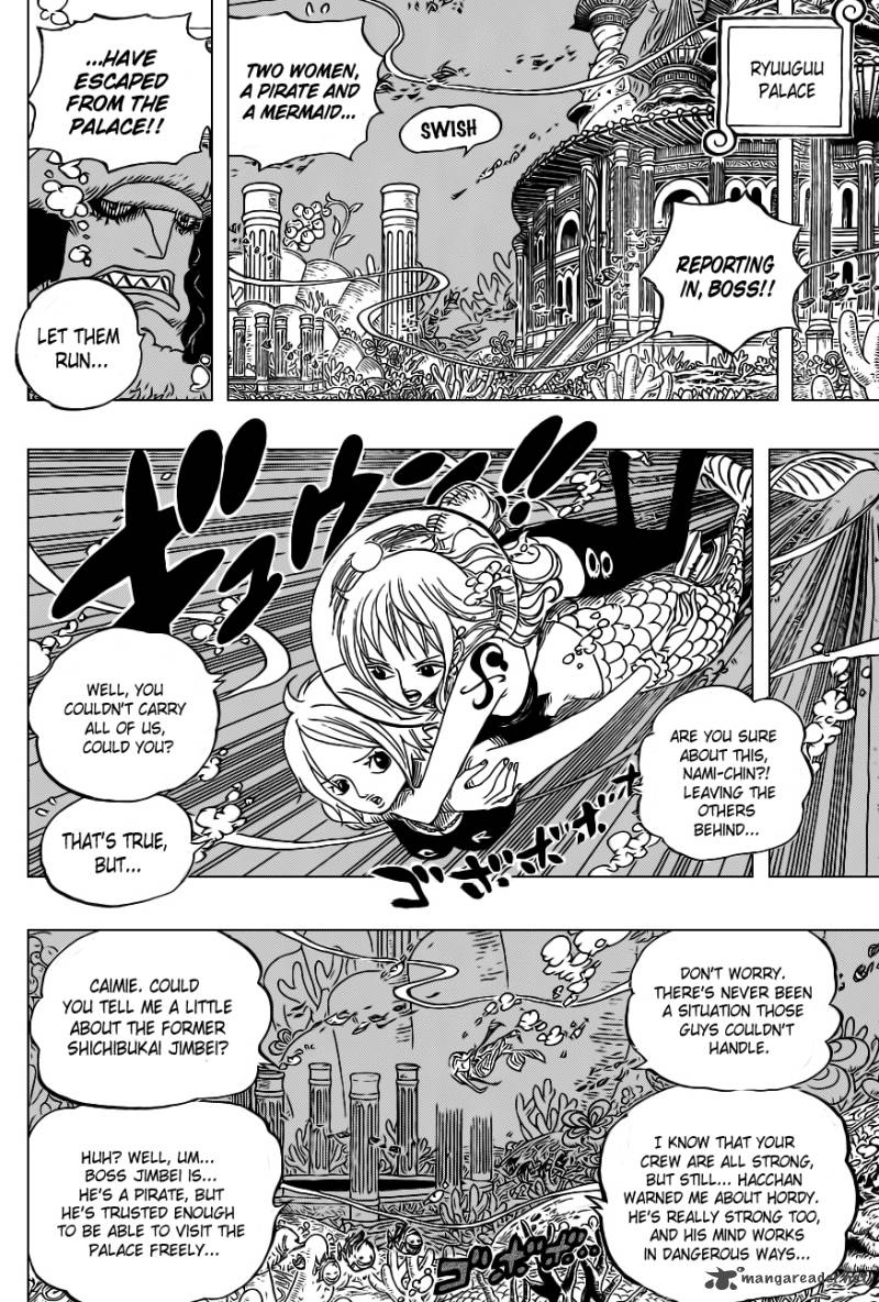 One Piece manga, chapter 618, page 16 of 21