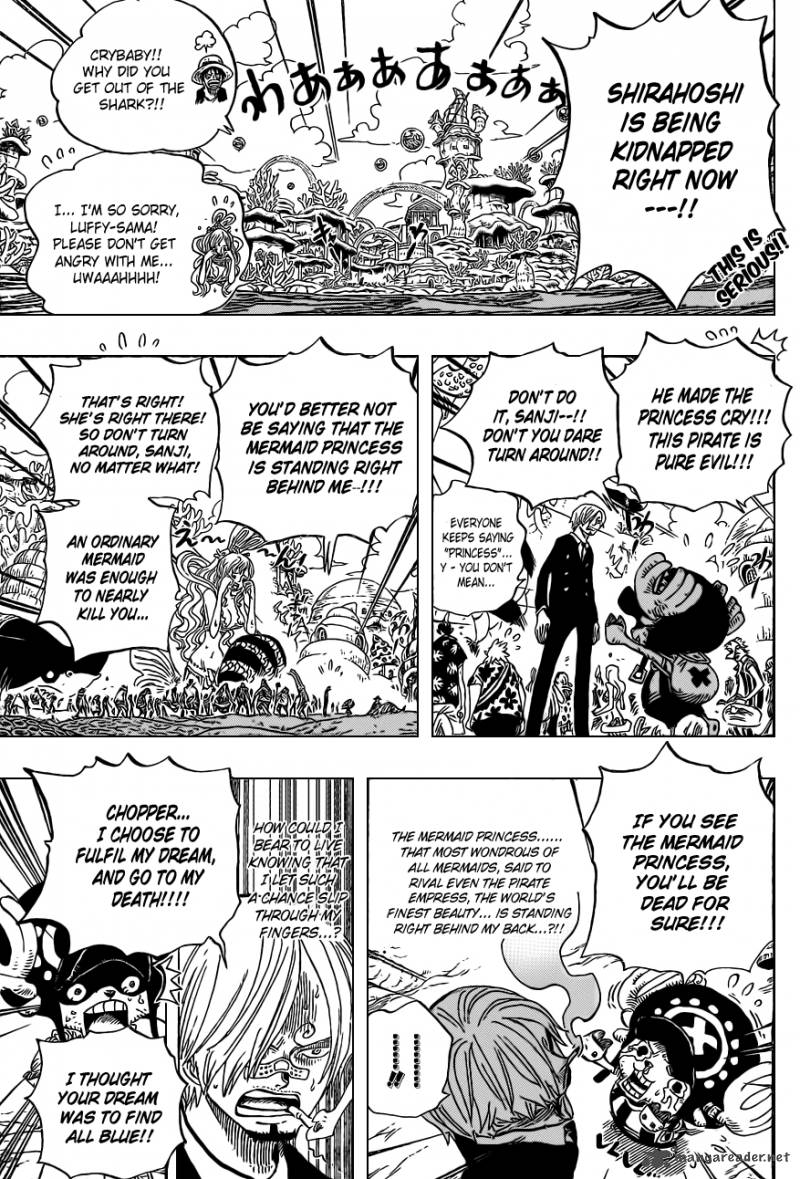 One Piece manga, chapter 618, page 4 of 21