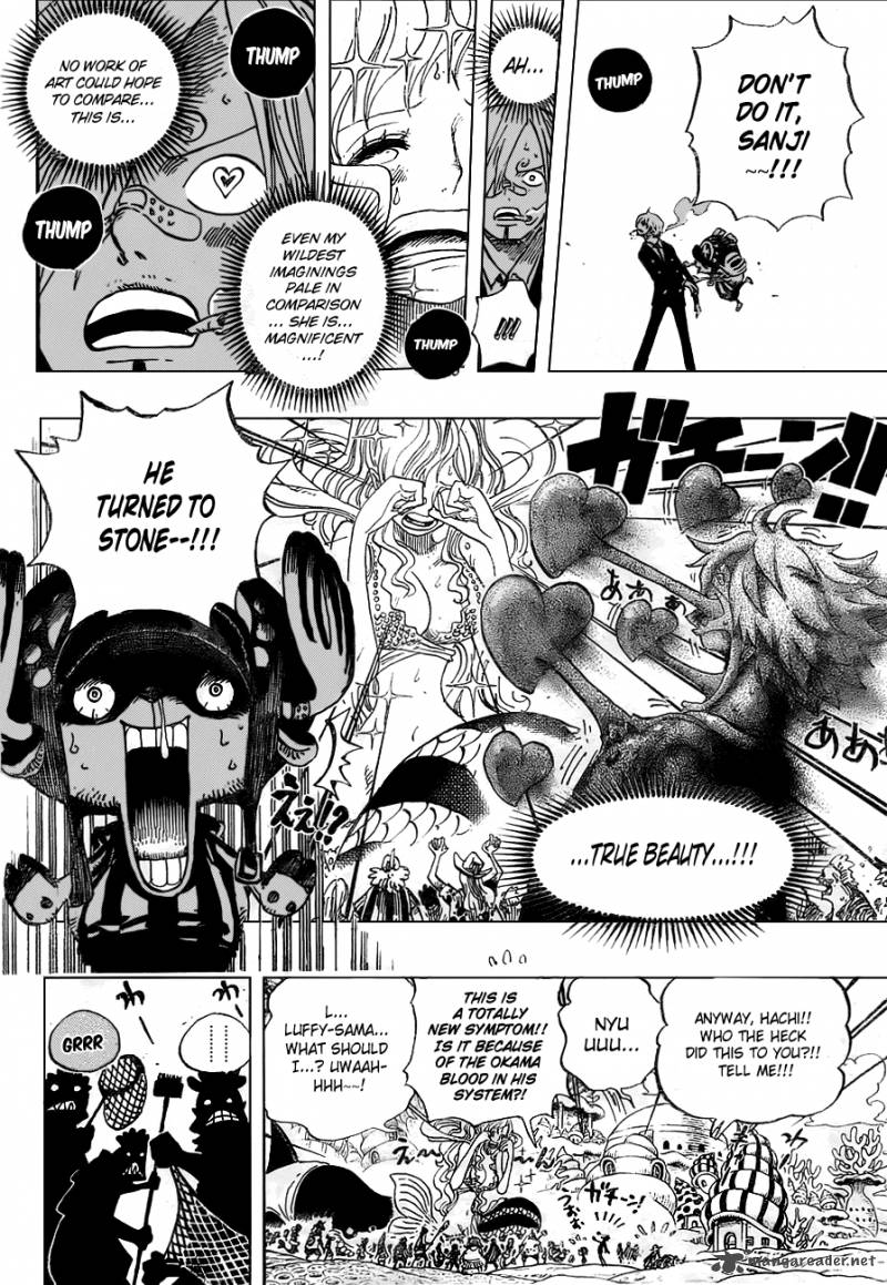 One Piece manga, chapter 618, page 5 of 21