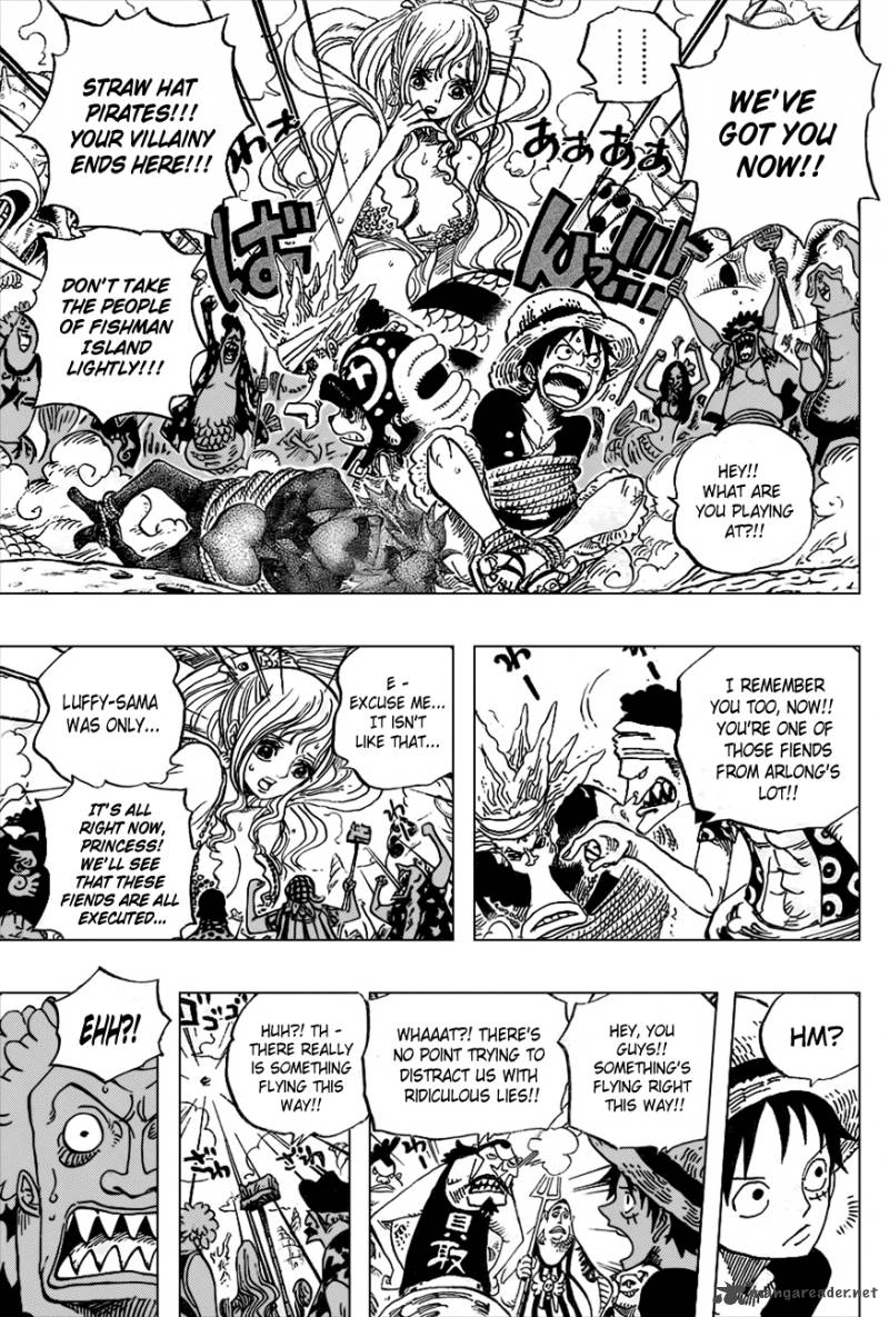 One Piece manga, chapter 618, page 6 of 21